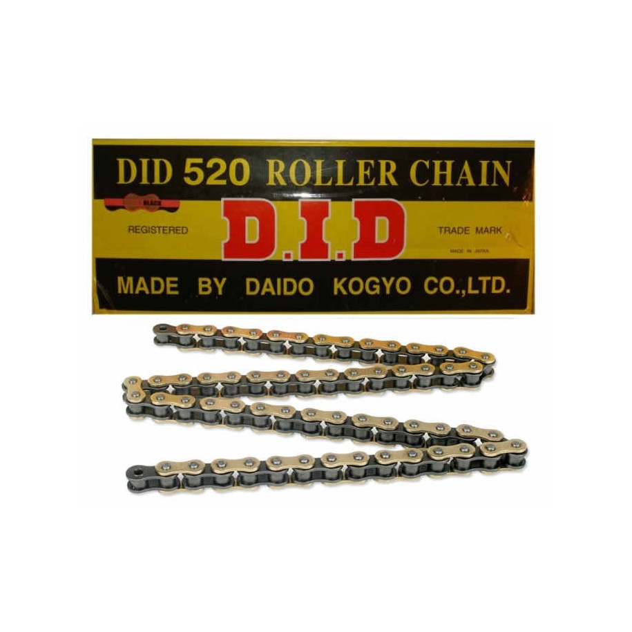 520GB - 120 Cadena D.I.D. Dorada