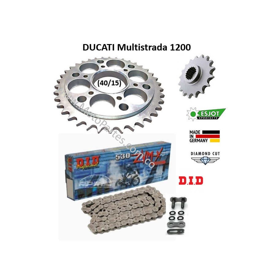 1200 Multistrada - ESJOT - Kit de Arrastre DUCATI