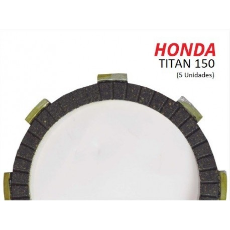 Titan 150 - Discos de Clutch