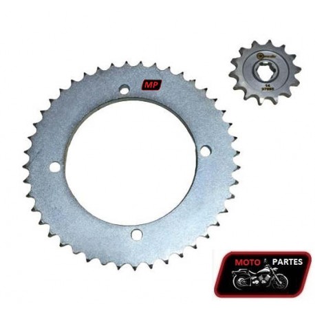 KLX 150 (44/14) - CASSARELLA - Kit de Arrastre para KAWASAKI