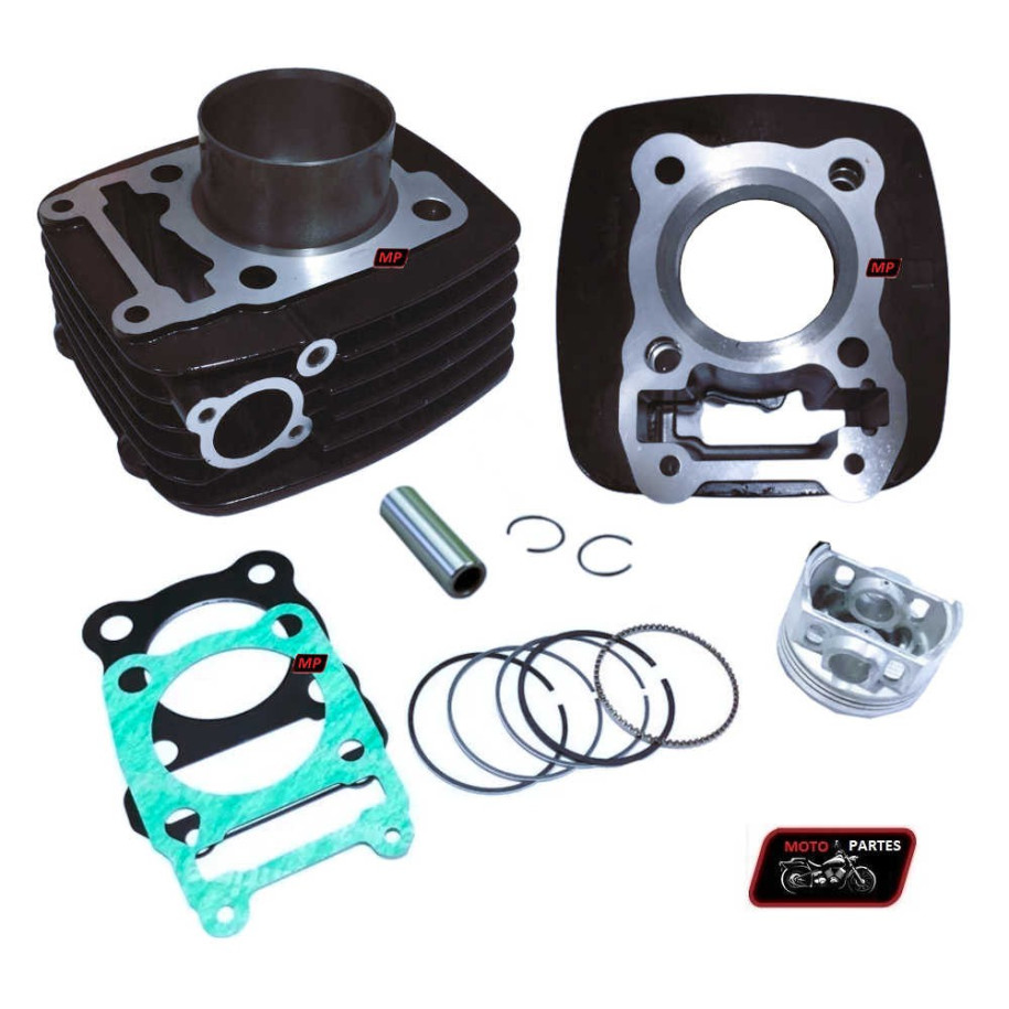 Pulsar 180 II / BLACK TEC - Cilindro con Pistón VITRIX