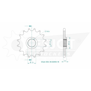 Kit de Arrastre BMW G650GS ESJOT Alemán