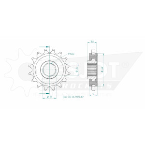 Kit de Arrastre BMW F800GS Esjot Alemán