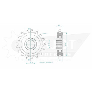 Kit de Arrastre BMW F700GS ESJOT Alemán