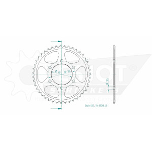 Kit de Arrastre para KAWASAKI Z1000 - ESJOT
