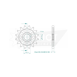 Kit de Arrastre SUZUKI GSX-R 600 -  ESJOT