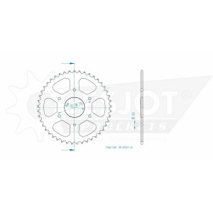 DUKE 390 - ESJOT - Kit de Arrastre para KTM