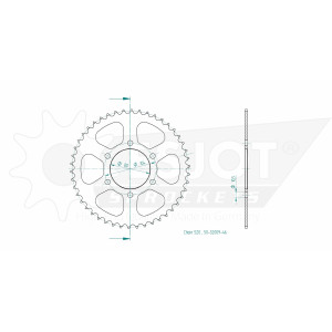Kit de Arrastre KAWASAKI ER6N / ER6F - ESJOT