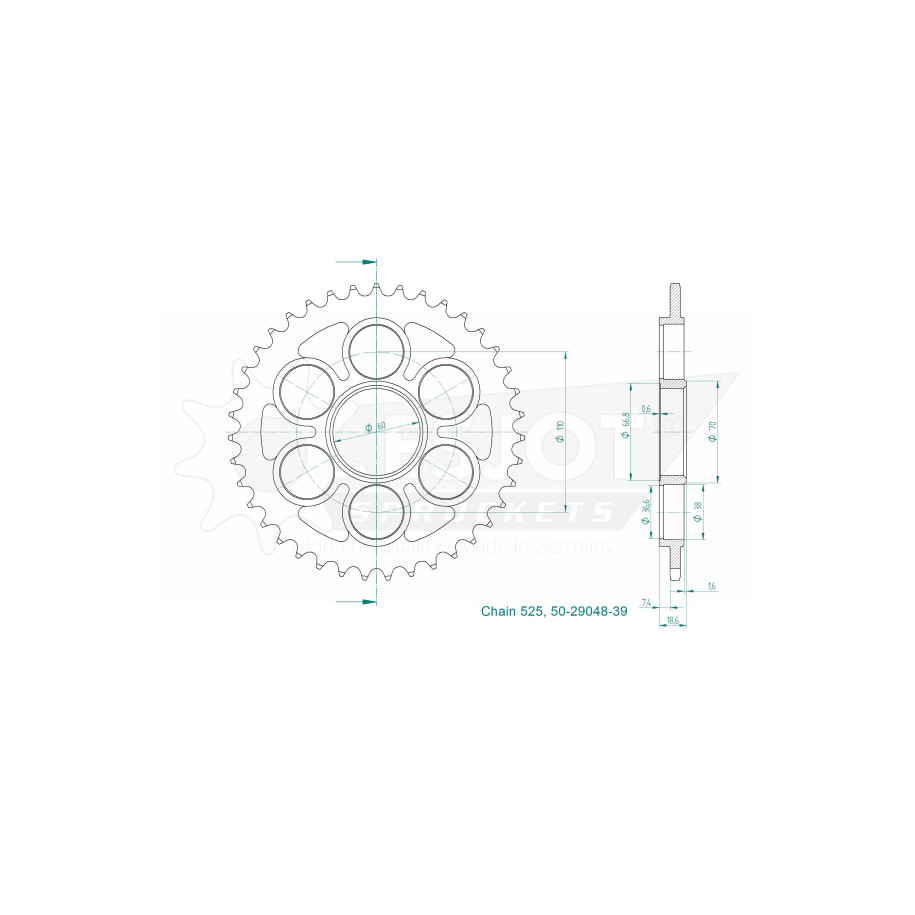 Kit de Arrastre BMW S 1000 XR ABS K69 ESJOT