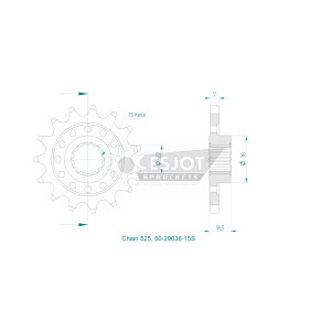 Kit de Arrastre BMW S 1000 XR ABS K69 ESJOT