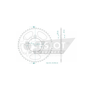 Kit de Arrastre Ducati 400 Scrambler - ESJOT