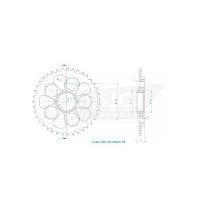 Kit de Arrastre Ducati 796 Monster  ESJOT