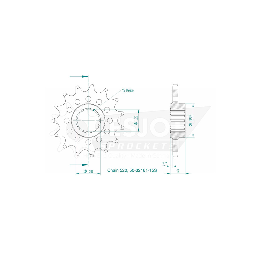 Kit de Arrastre Ducati 899 Panigale  ESJOT