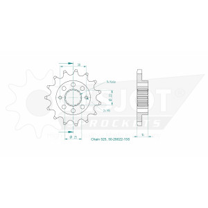 Kit de Arrastre Ducati 950 Multistrada   ESJOT