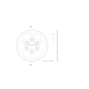 Kit de Arrastre Ducati 950 Desert X ESJOT