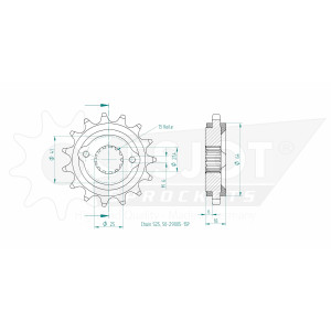 Kit de Arrastre Honda 600 XL V Transvalp  ESJOT