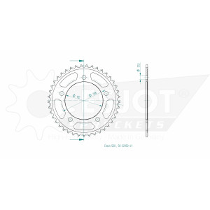 Kit de Arrastre Honda 500 CB F/X ABS ESJOT