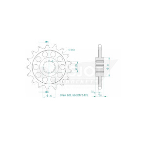 Kit de Arrastre Honda 750 X-ADV ESJOT