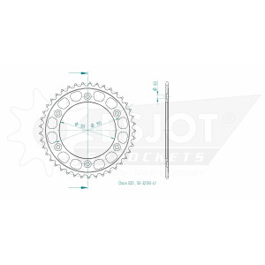 Kit de Arrastre KTM 790 Duke (L)  ESJOT