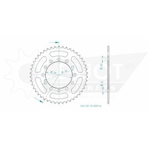 Kit de Arrastre Kawasaki 300 KLE Versys ESJOT