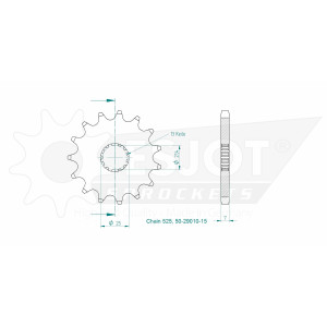 Kit de Arrastre Suzuki 650 GSX F  ESJOT