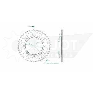 Kit de Arrastre Yamaha 250 XV S Virago ESJOT