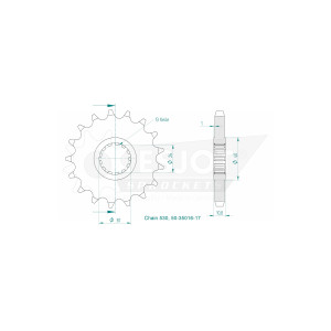 Kit de Arrastre Yamaha 1000 FZ-1 ESJOT