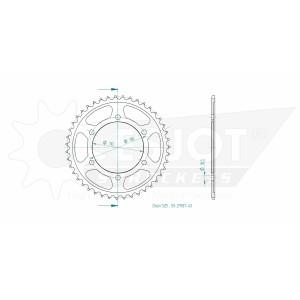 Kit de Arrastre Yamaha 700 MT-07 - ESJOT